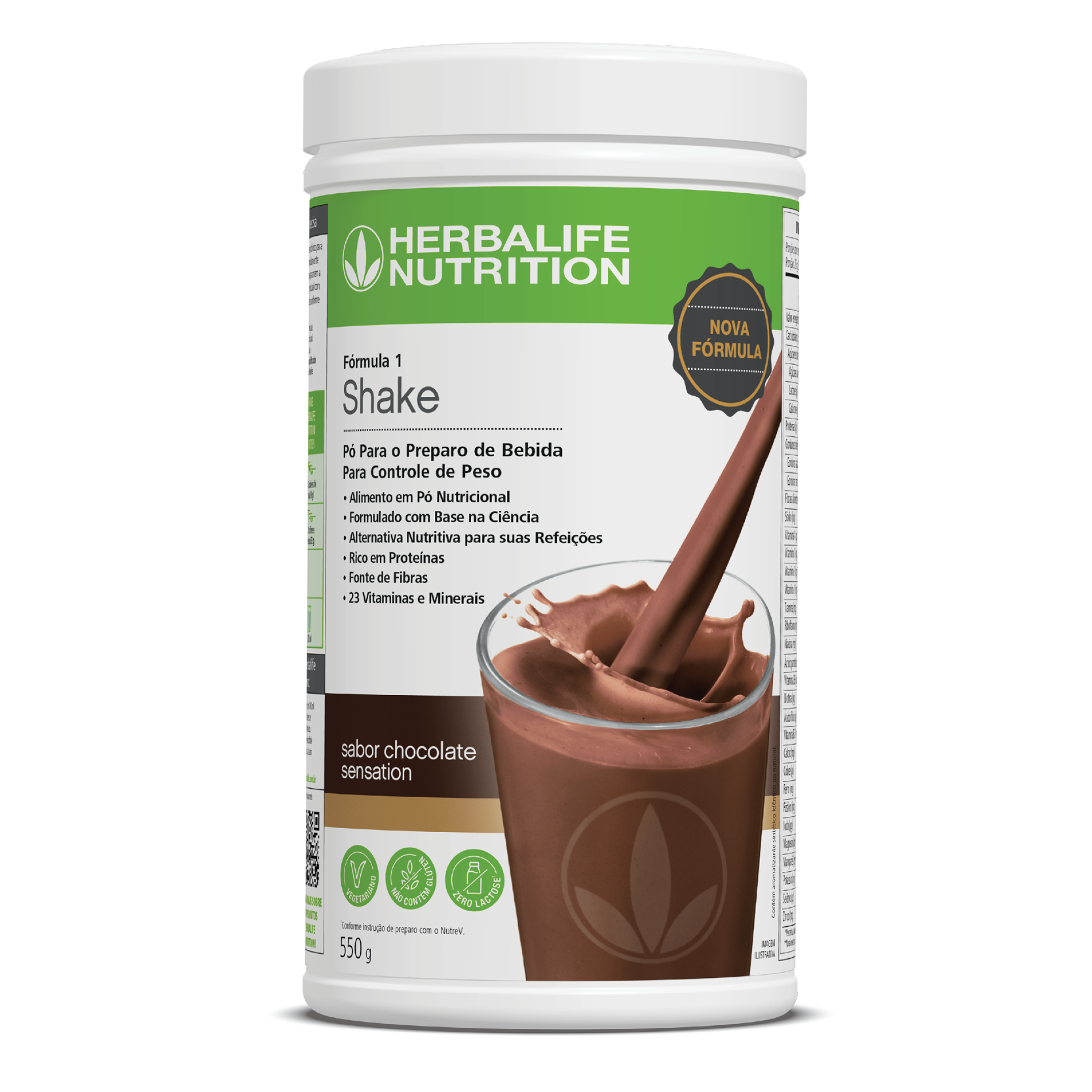 HERBALIFE チョコレート2本セット｜リピーター様割◎ Shake Herbalife Chocolate Sensation 550g – Nutridia Brasil