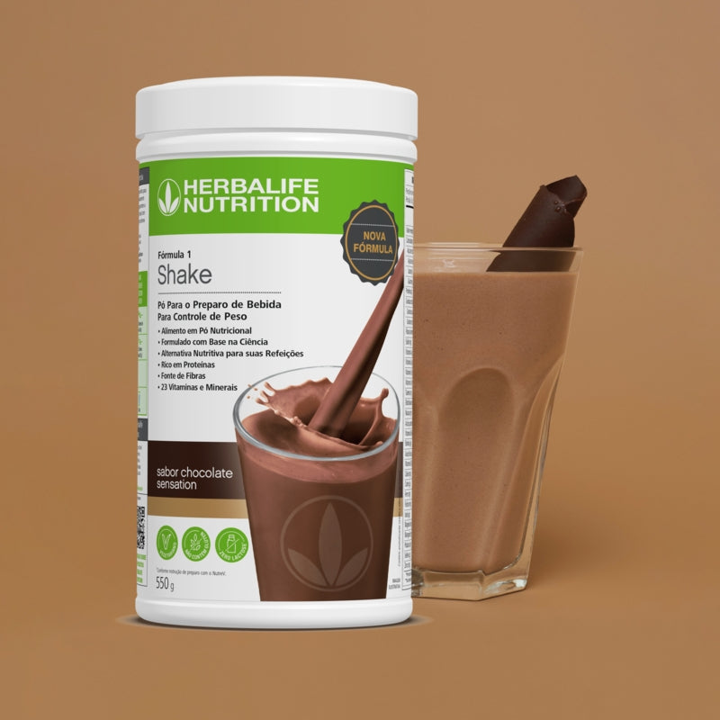 Shake Herbalife Chocolate Sensation 550g – Nutridia Brasil