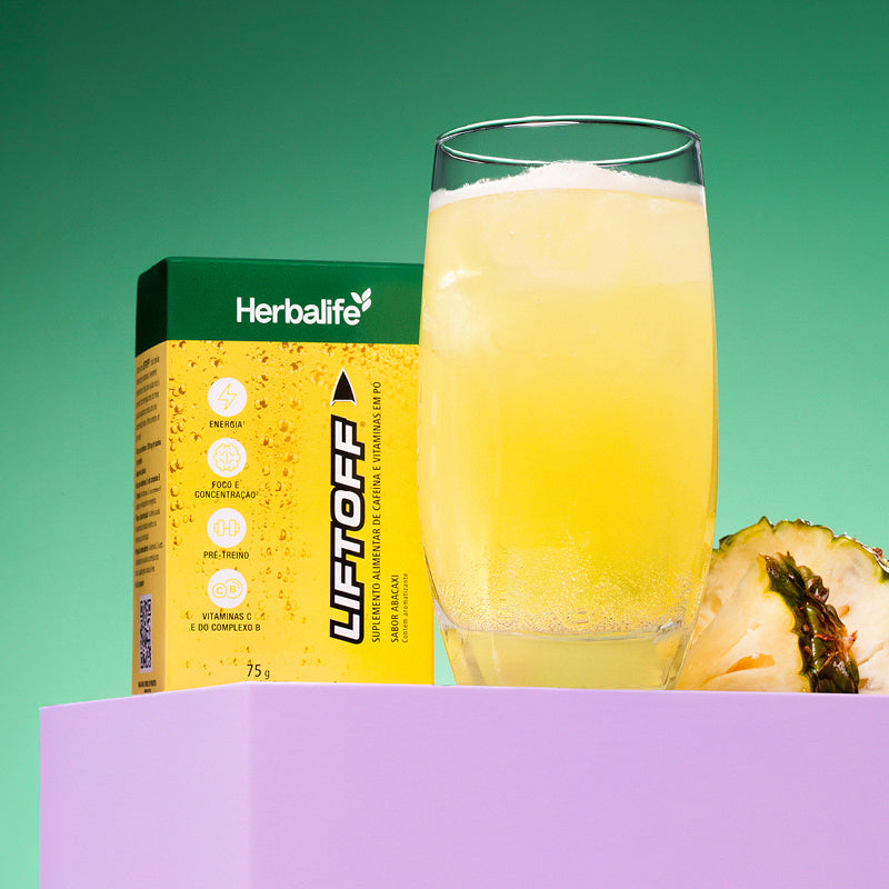 Liftoff Abacaxi 15 Sachês – 5g Cada - Herbalife – Nutridia Brasil