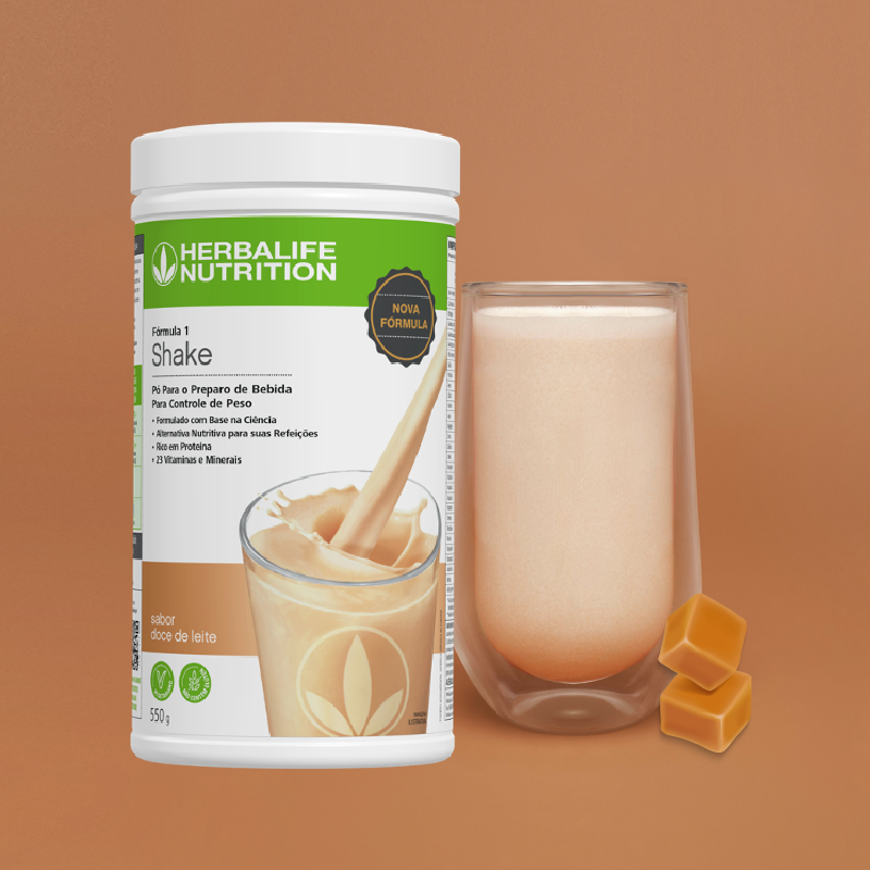 Shake Doce de Leite 550g - Herbalife – Nutridia Brasil